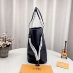 Louis Vuitton Neverfull Mm Monogram Empreinte Leather Black 31Cm M45685 - Image 5