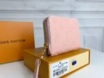 Louis Vuitton Zippy Coin Purse Monogram Empreinte Light Pink 11Cm M60067 - Image 8