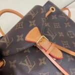[Super Vip 1:1] Louis Vuitton Montsouris BB Monogram Canvas Brown 17Cm M45502 - Image 6