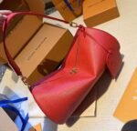 Louis Vuitton Soft Polochon Vermillion Red 33Cm M23719 - Image 2
