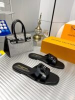 Louis Vuitton Lv Isola Flat Mule Black 1Abp0E - Image 4
