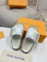 Louis Vuitton Pool Pillow Flat Comfort Mule Sandals Light Blue 1Actwm - Image 5