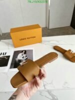 Louis Vuitton Shake Flat Mule Beige - Image 4