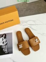Louis Vuitton Shake Flat Mule Beige - Image 8