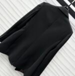 Louis Vuitton Monogram Belt Blazer Black 1Agnp3 - Image 7