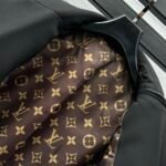 Louis Vuitton Monogram Belt Blazer Black 1Agnp3 - Image 3