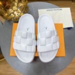 Louis Vuitton Waterfront Mule Maxi Damier Rubber White - Image 3