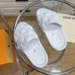 Louis Vuitton Waterfront Mule Maxi Damier Rubber White - Image 5