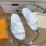 Louis Vuitton Waterfront Mule Maxi Damier Rubber White - Image 7