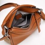Loewe Puzzle Leather Shoulder Bag 24Cm Tan - Image 9