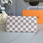 Gift Set: Louis Vuitton Graceful Pm Damier Azur And Sarah Wallet Damier Azur - Image 7