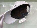 Prada Logo Letter Baseball Cap White - Image 2