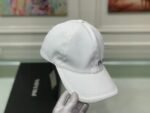 Prada Logo Letter Baseball Cap White - Image 7