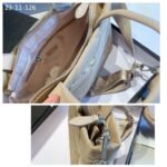 Prada Re Nylon Padded Tote Bag Beige 23Cm 1Bg373 Rdjn F0F24 V O1O - Image 8