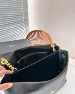 Prada Medium Leather Shoulder Bag Black 38Cm 1Bd367 2Cys F0002 V Ooo - Image 10