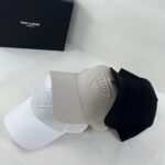 Prada Drill Baseball Cap Beige - Image 6