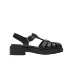 Prada Sporty Foam Rubber Sandals Black 1X857M 3Lkk F0002 F 050