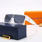 Louis Vuitton Cyclone Sport Mask Sunglasses White Z1742U - Image 3