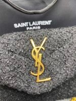 Saint Laurent Small Loulou Boucle Bag Black 23Cm - Image 5