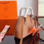 Hermes Bolide 1923 Mini Bag Calfskin Brown 18Cm H075180Ck37 - Image 6