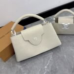 Louis Vuitton Capucines MM East West Alligator In Grey 33Cm - Image 2