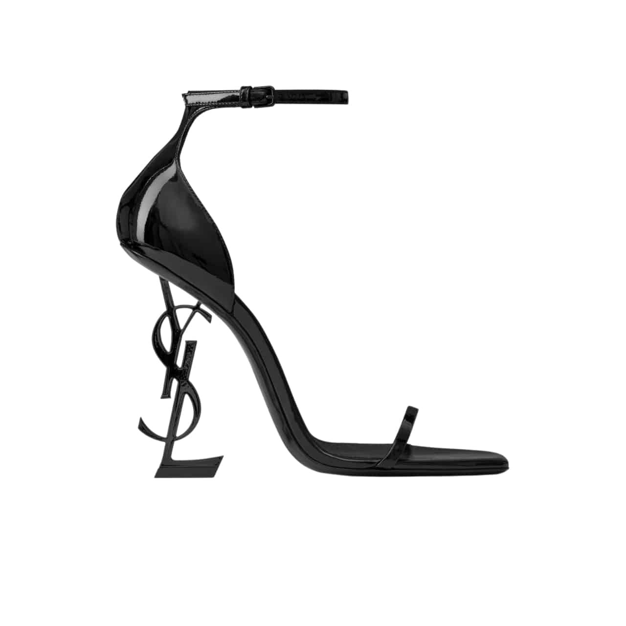 TBNB-1-7-1 Saint Laurent Opyum Sandals In All Black 5576620Npvv1000 - Image 1