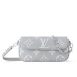 Louis Vuitton Wallet On Chain Ivy Brume Gray 23Cm M14225
