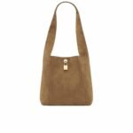 Saint Laurent Tanger In Suede Biscuit Brown 28Cm 773686Aac2F9851