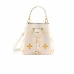 Louis Vuitton Néonoé Bb Monogram Bag Latte And Orange 25Cm