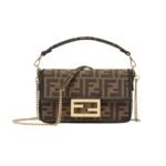 Fendi Mini Baguette Brown 8Bs017A6V5F17U4