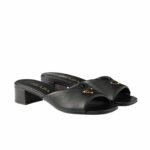 Prada Padded Nappa Leather Sandals Black 1Xx711 2Dl8 F0002 F A035
