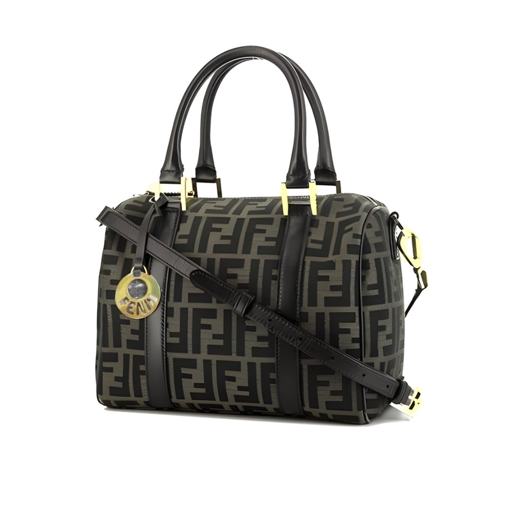 Thumbnail-1-5 Fendi Bags Tobacco Zucca Black 30Cm - Image 1