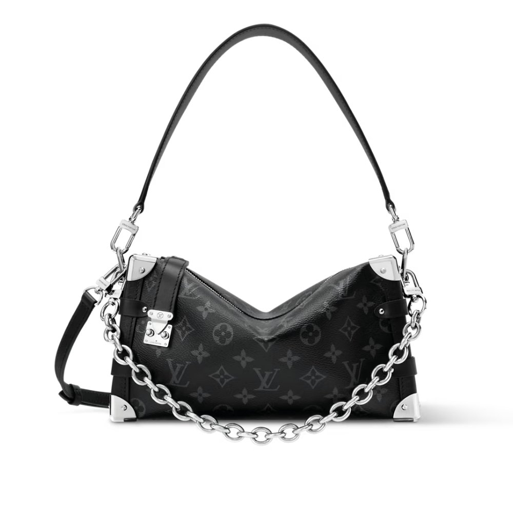 Thumbnail-1-8-1 Louis Vuitton Side Trunk MM East West Monogram Eclipse 28Cm M26226 - Image 1