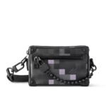 Louis Vuitton Mini Soft Trunk Box Bag Black 18Cm M14922