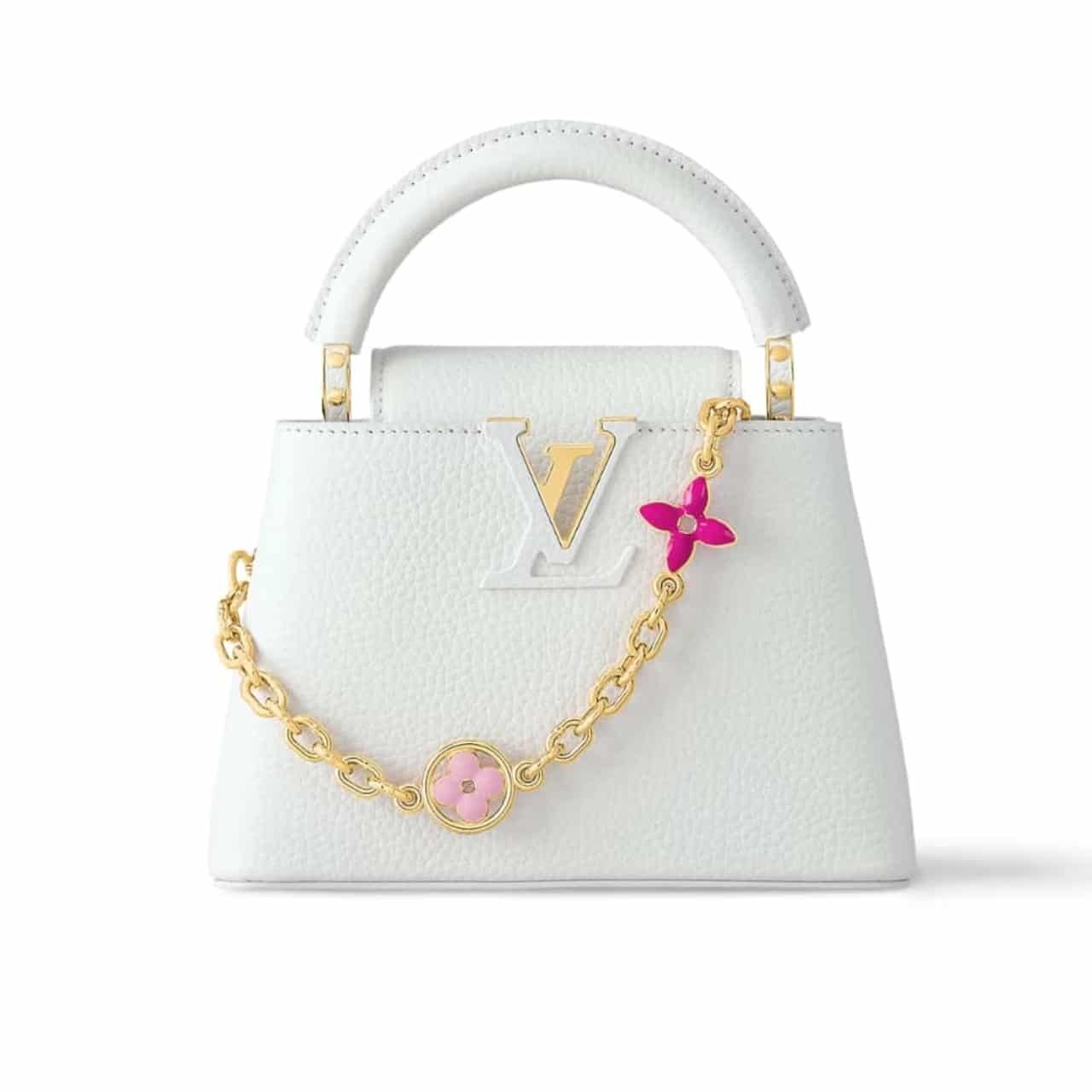 Thumbnail-14-19 Louis Vuitton Capucines Mini White 21Cm M23718 - Image 1