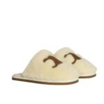 Celine Georgia Slide In Shearling Beige 362133562C 02Bg