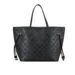 Louis Vuitton Neverfull Mm Monogram Empreinte Leather Black 31Cm