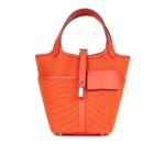 Hermes Picotin Lock 18 Pocket Bag Orange 20Cm H083189Ckal