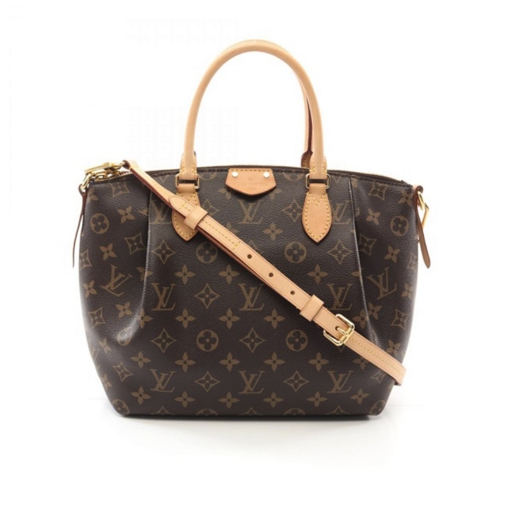 Thumbnail-35-9 Louis Vuitton Turenne Monogram Brown 36Cm M48813 - Image 1