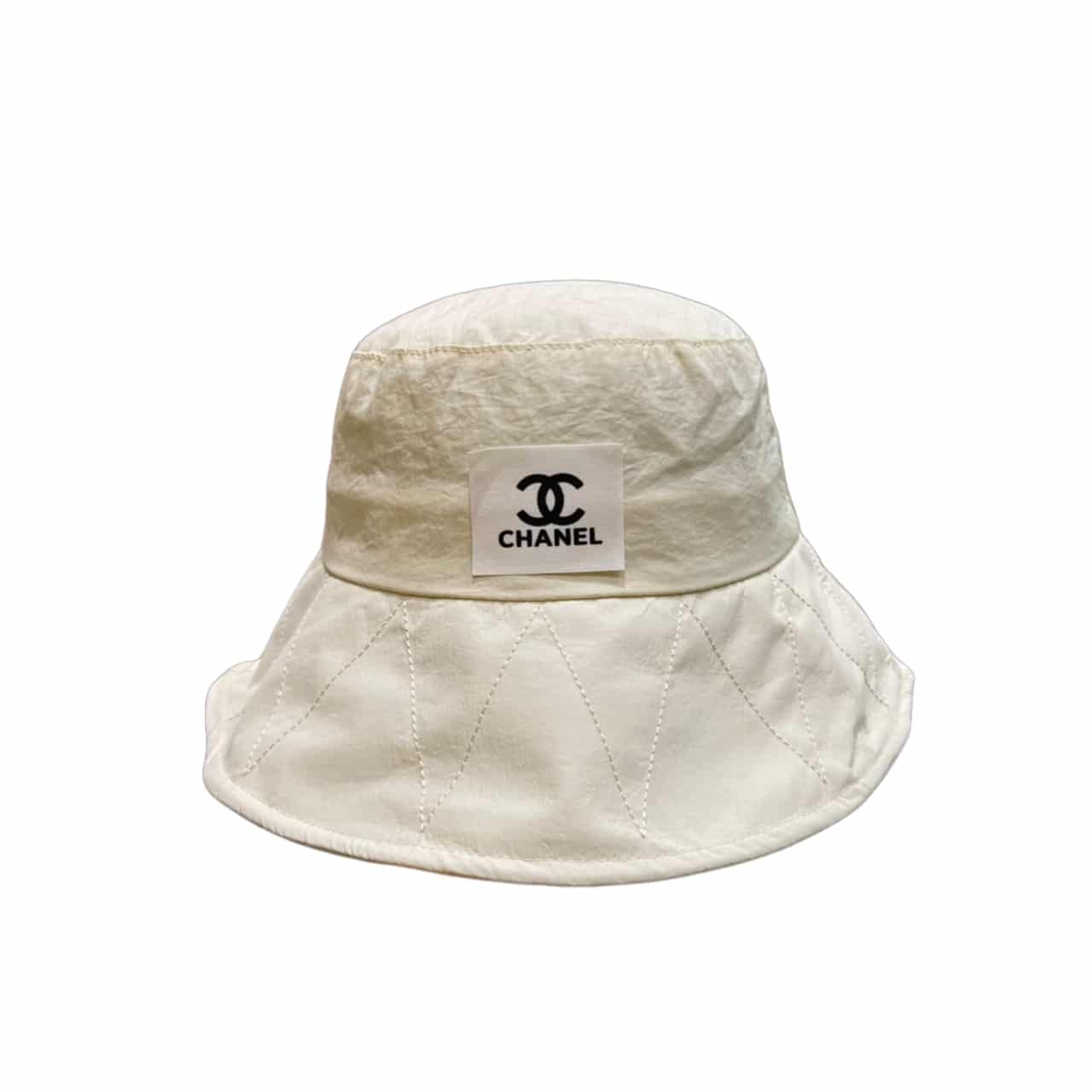 Thumbnail-4-4-6 Chanel Classic Fisherman Hat Beige - Image 1