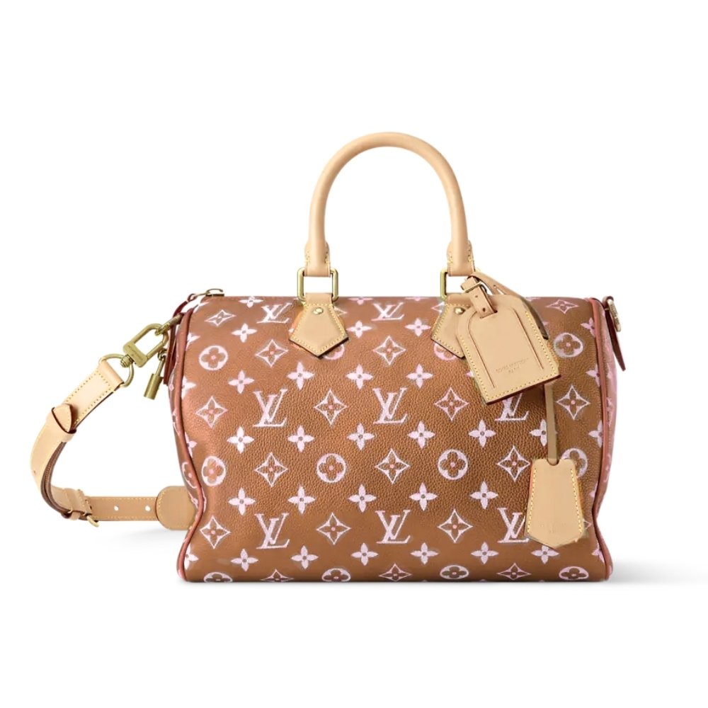 Thumbnail-4-7-1 Louis Vuitton Speedy P9 Bandoulière 30 Orange 30Cm M14064 - Image 1