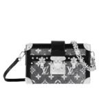 Louis Vuitton Petite Malle Black And Grey 19Cm M21462