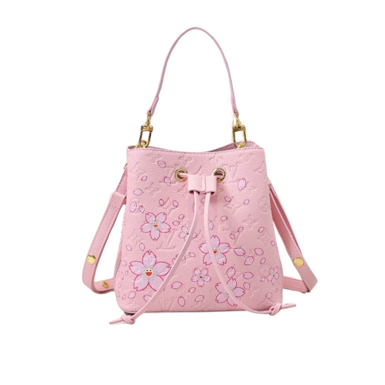 Thumbnail-45-1-4 Louis Vuitton X Murakami Cherry Blossom Neonoe BB Pink 20Cm M13676 - Image 1