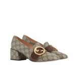 Gucci Women’S Blondie Pump Beige ‎701711 9I650 9769