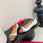 Valentino Valet Du Roi Ballerina In Kidskin In Butter 7W2S0Mr8Ddt Aha - Image 4
