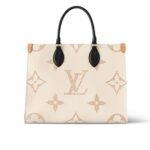 Louis Vuitton Onthego Mm Monogram Canvas Dune 35Cm M46912