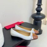 Valentino Valet Du Roi Ballerina In Kidskin In Butter 7W2S0Mr8Ddt Aha - Image 2