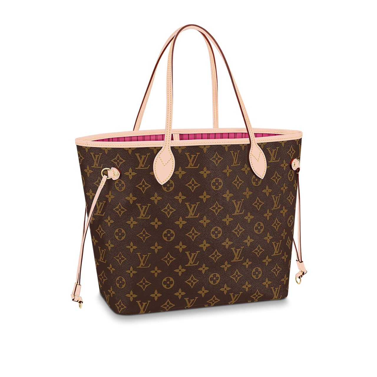 Thumbnail-59-2 Louis Vuitton Neverfull Mm Pivoine Pink 31Cm M41178 - Image 1