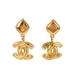 Chanel Cc Earrings