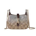 Gucci Jackie Notte Mini Bag Beige And Dark Brown 19Cm 782889 Fad1Z 2541